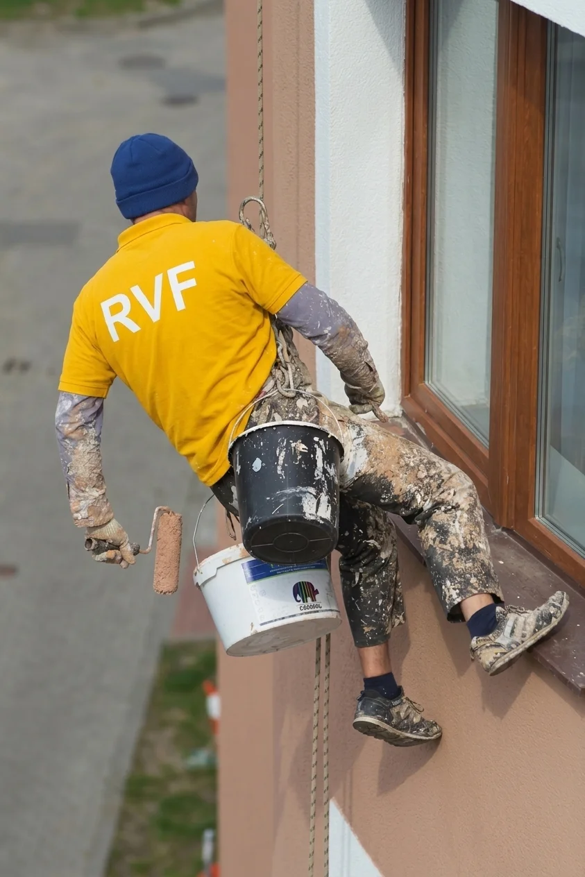 Résultat peinture de façade